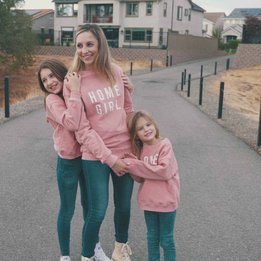 Home deals girl sweatshirt