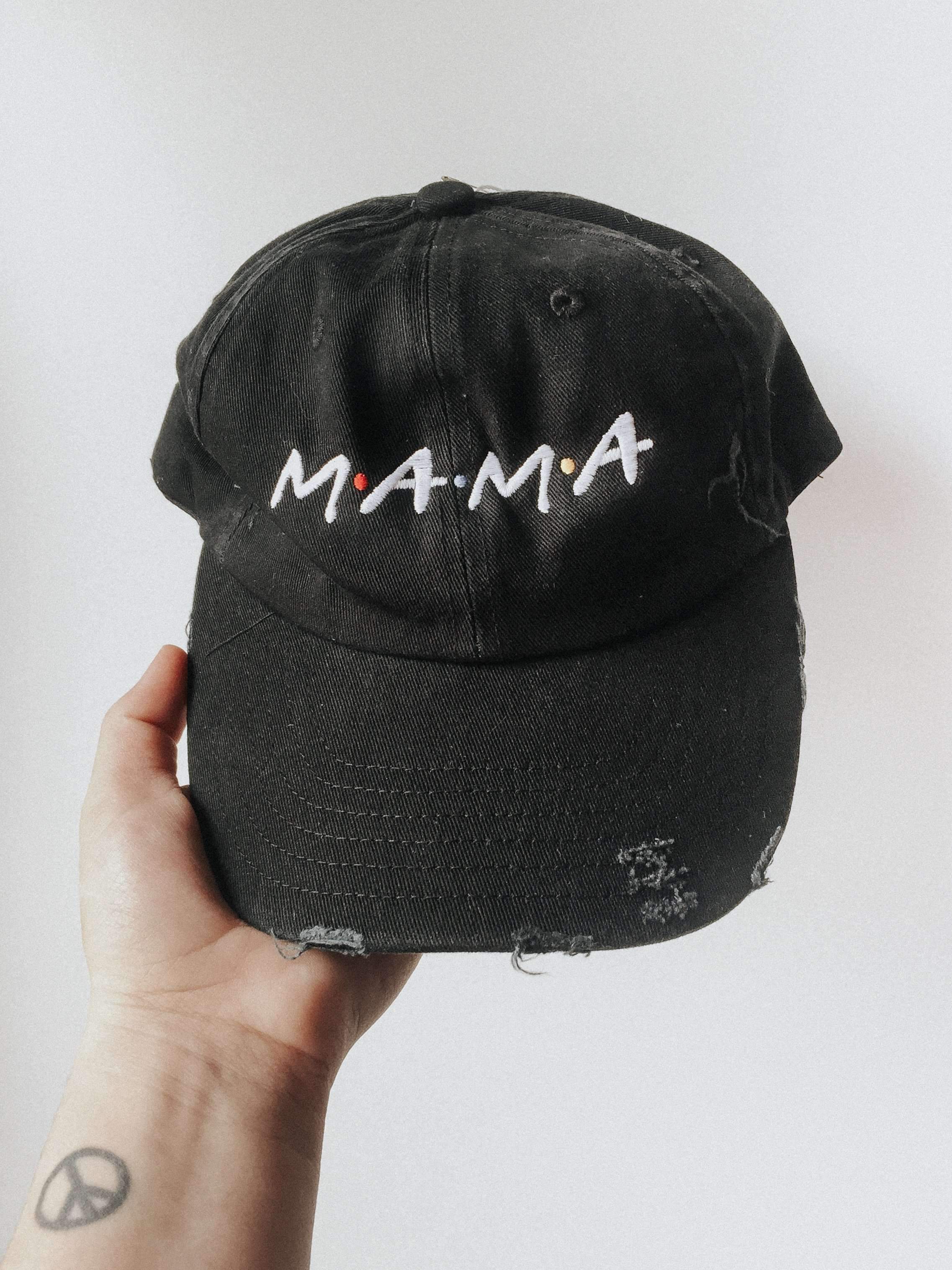 Eafoolst Fathers Day hat mom hat AllBlack Trucker Hats Women Gifts for  Friends Baseball Cap