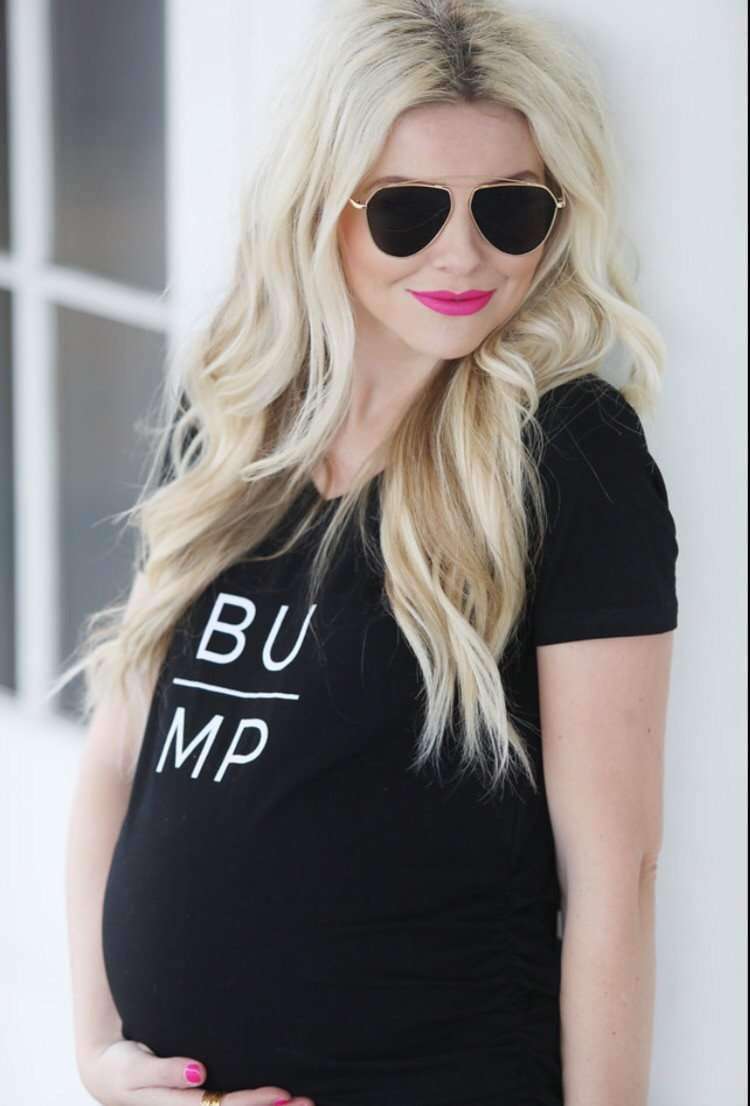 What The Bump Wants The Bump Gets' Unisex Jersey T-Shirt