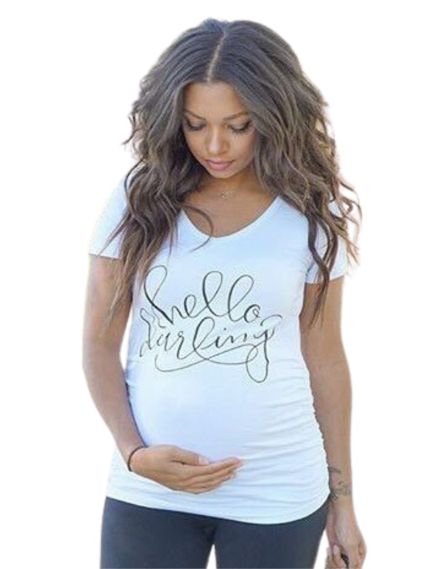 Hello Darling Maternity Shirt – to: little arrows