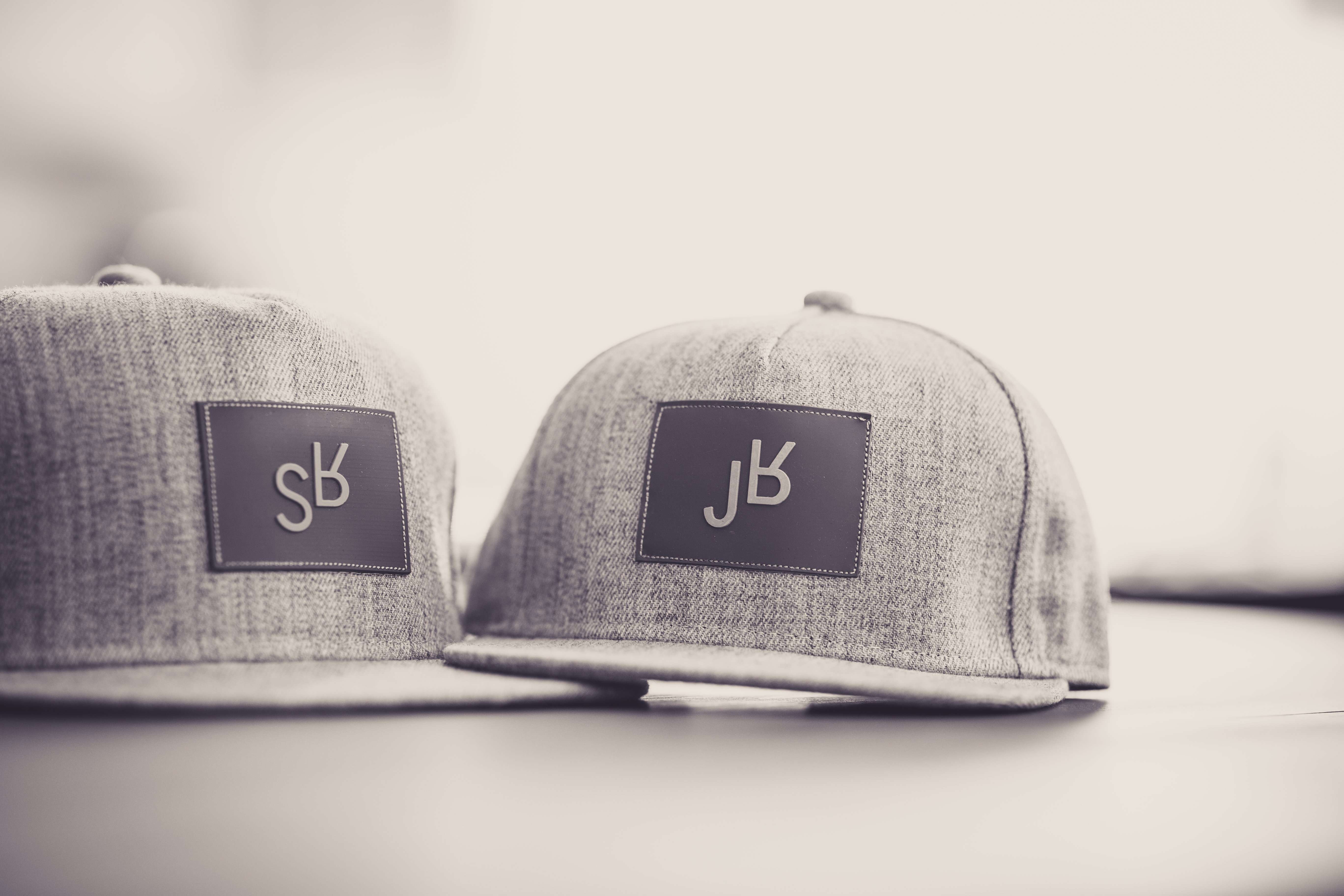 SR and JR Grey Snapback Hats – to: little arrows