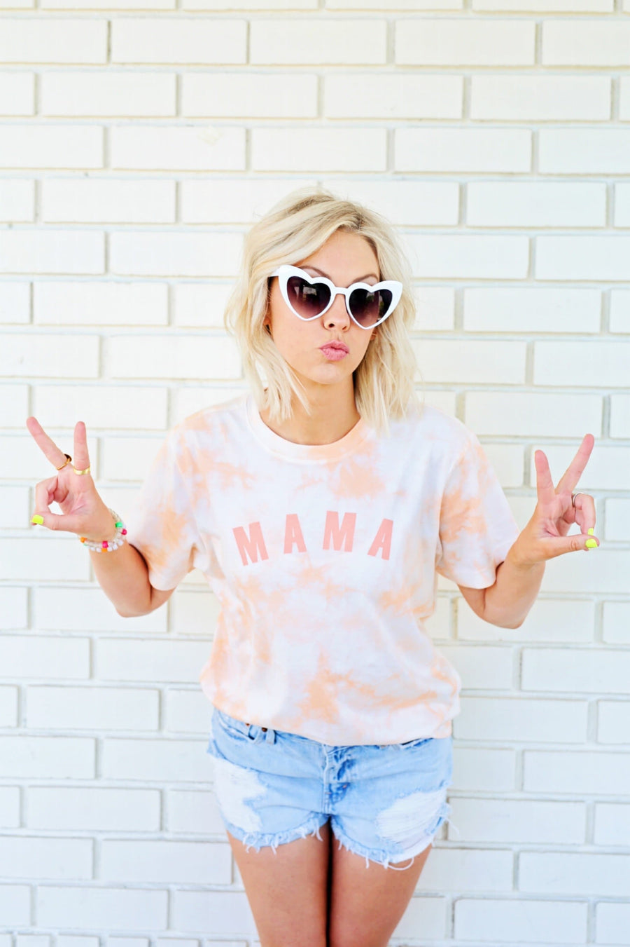 Color Pop Collection: Tie Dye MAMA Shirt