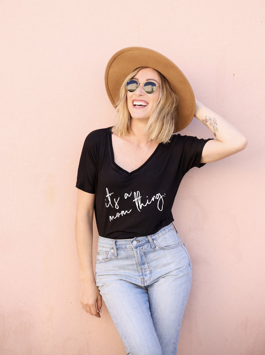 MAMA Slouchy Shirt - It's A Mom Thing Slouchy Shirt