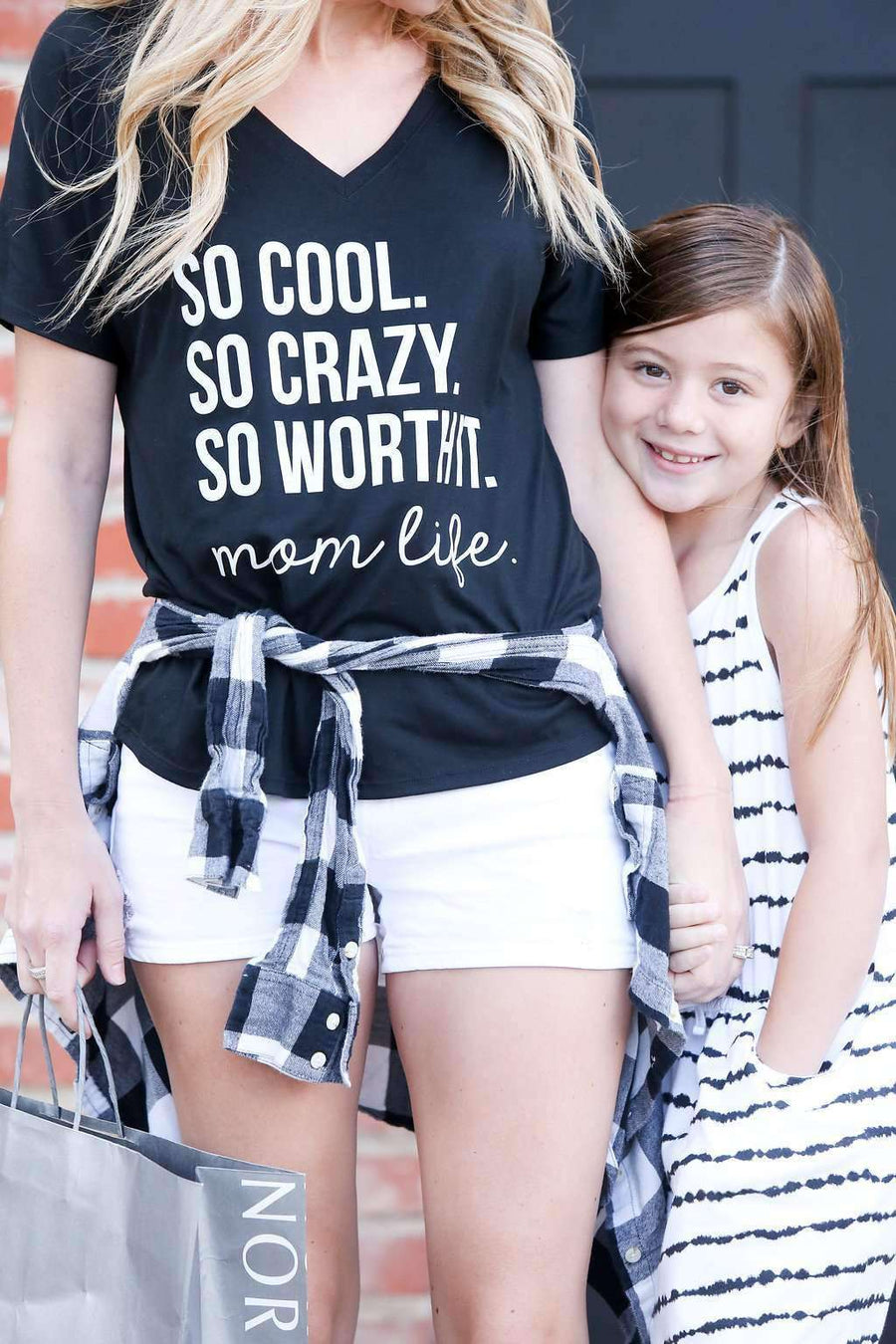 MAMA Slouchy Shirt - Mom Life Shirt