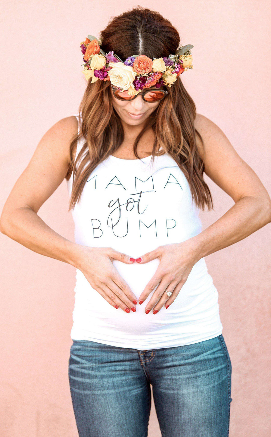 Mama Got Bump Maternity Tank – to: little arrows